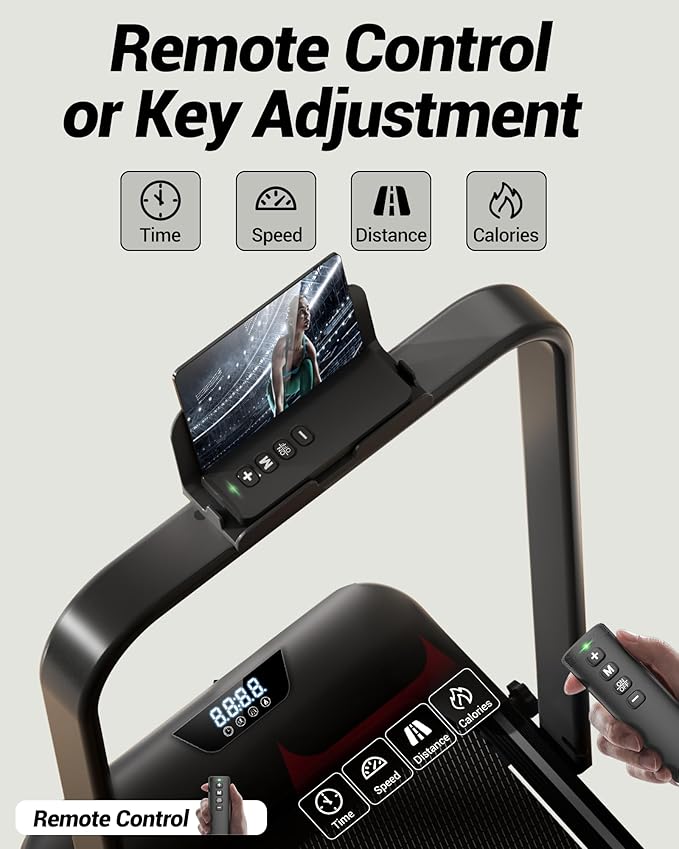 LONTEK 3-in-1 Foldable Treadmill with 300 LBS Capacity, 15% Walking Pad Treadmills for Home and Office, 2.5 HP Under Desk Treadmill with Quiet Brushless