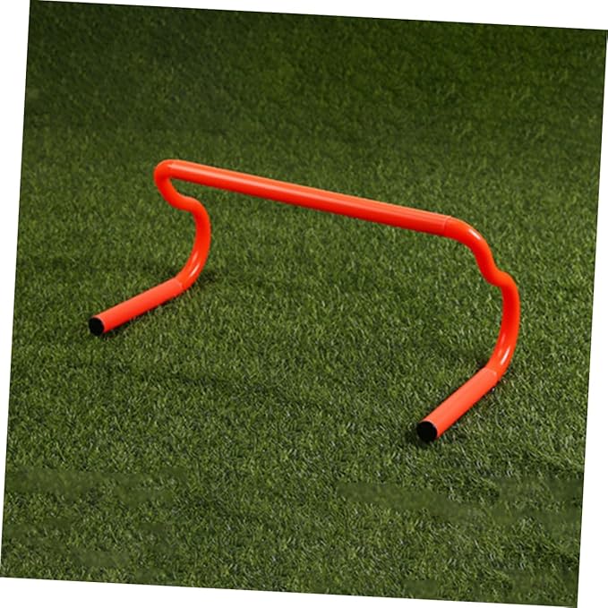 TOYANDONA Detachable Speed Agility Training Hurdles 3pcs Set 19 x 9 Inch for Soccer and Basketball Practice Portable Sports Equipment for Athletes and Boys and Girls