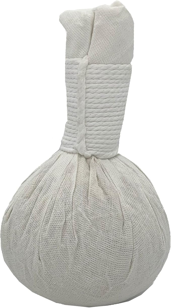Verve CULTURE Thai Herbal Massage Ball Relieve Stress, Fatigue & Muscle Tension | Natural Aromatic Compress Ball | Traditional Herbal Spa Remedy