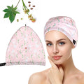 Castor Oil Pack Wrap Overnight Hair Wrap for Sleep Reusable Hair Cap Cover for Treatment of Thinning, Balding, Dry, and Damaged Hair (Oil Not Included)
