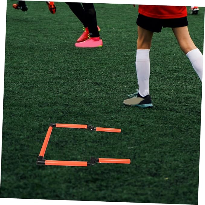 Football Hurdle Training Equipment for Athletes Speed Hurdles for Agility Drills Construction for Soccer Basketball and Track Performance Jumping Ability