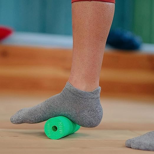 BLACKROLL - Mini Foam Roller, Massage Tool for Feet, Hands, and Arms, Ideal for Travel Size and Targeted Myofascial Release, for Exercise, Massage, and Muscle Recovery, 6" x 2", Azure