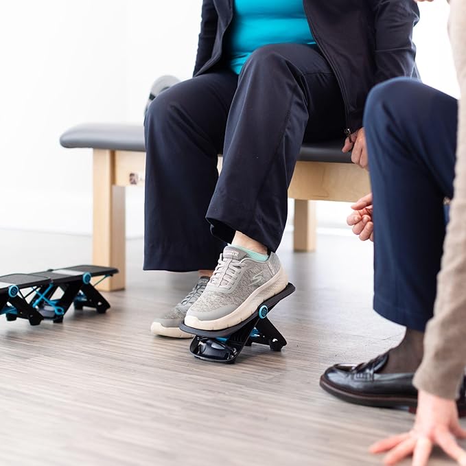 by TS Medical - Portable Foot and Leg Exerciser - Exercise at Home or During Travel to Support Circulation, Range of Motion, Mobility and Muscle Tone