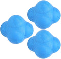 Reaction Ball Durable Exercise Training Fitness Sports for HandEye Coordination, 3pcs Hex Bounce Agililty Softball Volleyball Hockey Soccer TPR Training Ball