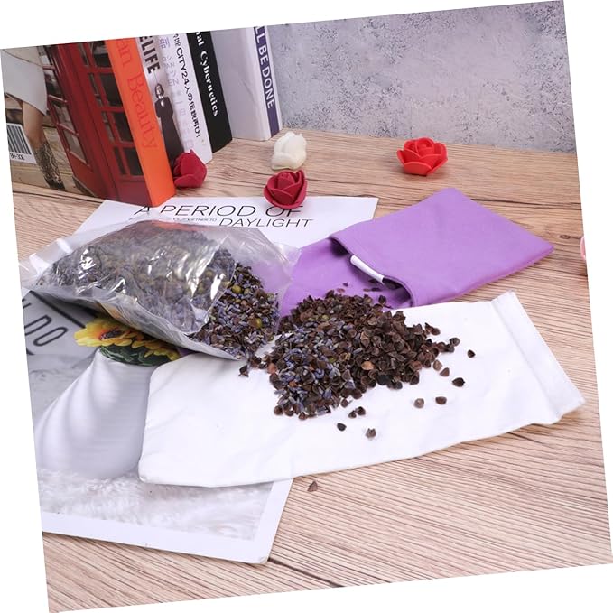 Eye Mask for Sleeping Silk Yoga Pillow for Women Men Relaxation Eye Pillow Purple