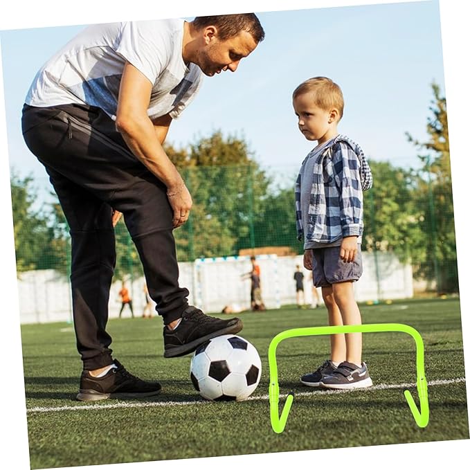 SUPVOX Boys and Girls Hurdle Agility Training Equipment for Football Practice Wear-Resistant Lightweight for Outdoor Sports and Skill Development