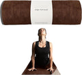 Muka Yoga Mat Towel for Hot Yoga Non-Slip, Pilates Mat Cover Absorbent Soft Gym Sweat Towel 72x24 Inch