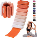 Wrist & Ankle Weights for Women and Men, 2lbs/4lbs Pairs Adjustable Silicone Weighted Bangles for Arm & Leg Workouts, Perfect for Pilates, Barre, Yoga, Walking & Home Fitness 24055