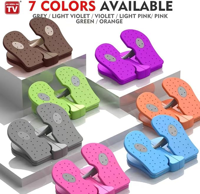 Leg Exerciser for Seniors While Sitting – Under Desk Foot Pedal & Massager for Circulation, Muscle Relief, and Varicose Vein Support at Home or Office