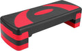 BalanceFrom Aerobic Step Platform Trainer with Adjustable 3-Level Risers, 400 Pound Weight Capacity – Non-Slip Exercise Stepper for Cardio, Strength, and Fitness Workouts at Home or Gym