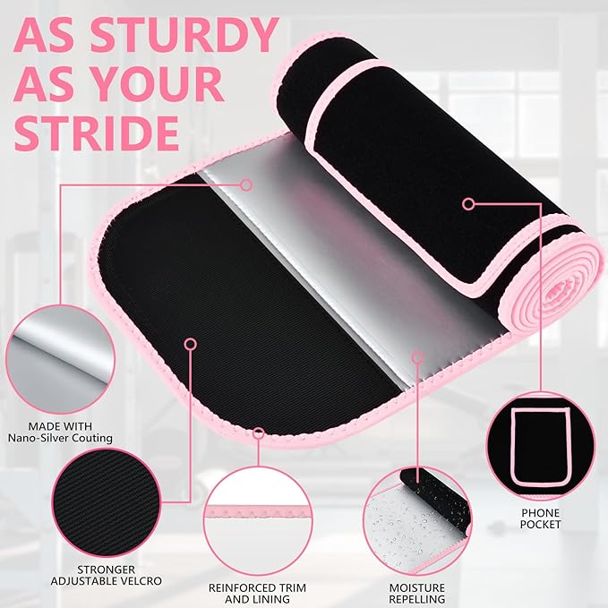 MORECOO Waist Trainer for Women/Men, Sculpt Touch Sweat Band for Stomach, Waist Trimmer for Women Workouts &Speed Belly Sweat