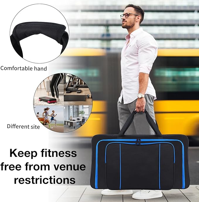 Carrying Bag Compatible with LifePro Vibrating Plate Exercise Machine Portable Storage Bag for AXV Vibration Fitness Platform,Vibration Plate Machine Carry Bag Fitness Equipment Accessories(Case Only)