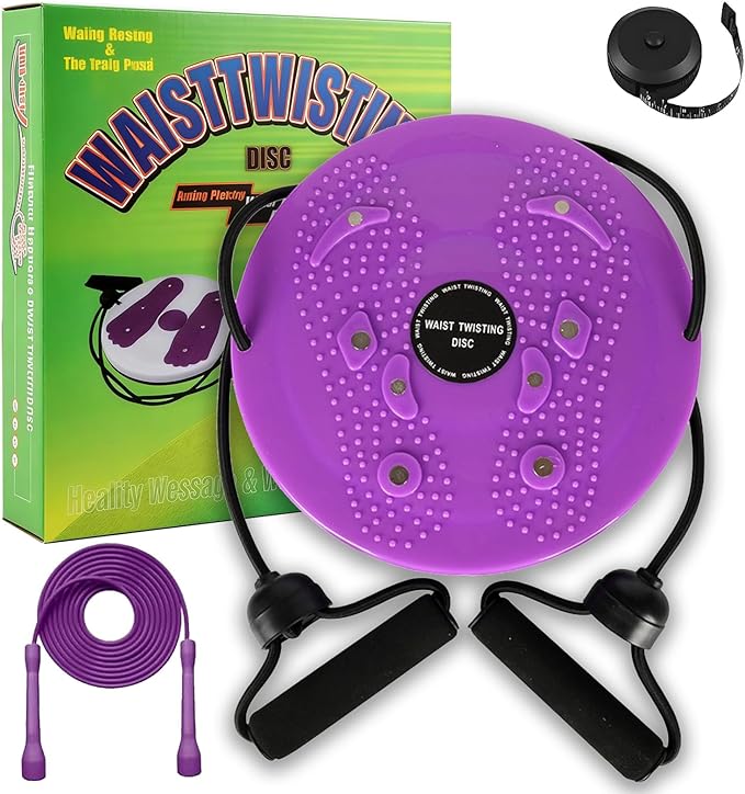 Waist Sculptor, 2026 New Waist Sculptor Twister, Body Shaping Waist Sculptor Twist with Drawstring and Foot Massage, Home Gym Workout Equipment for Exercise, Legs, Buttocks, Hip Exercise