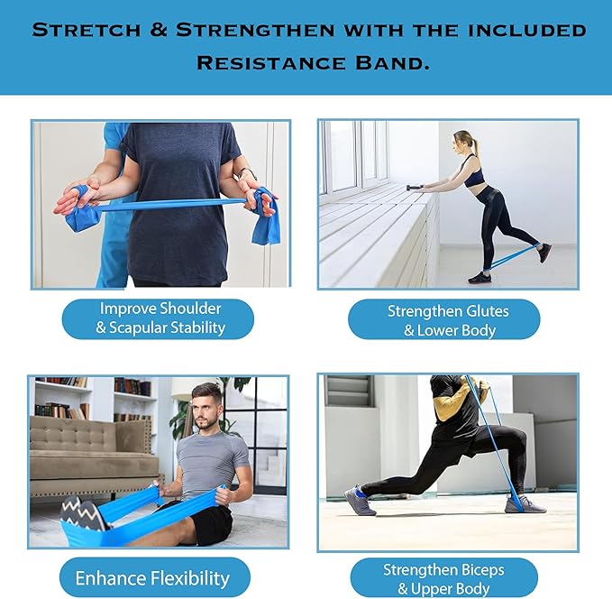 Pilates Ring and Exercise Guide- 25 Magic Circle Exercises Included- Photos and Videos by Pilates Instructor- Full Website Access Included - with Resistance Band and Bag.