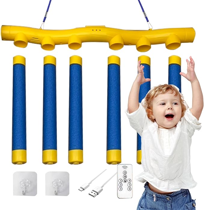 Reaction Training Toy – Hand Eye Coordination Reflex Game | Remote Controlled Falling Stick Challenge, Sensory Integration Speed Tester With Adjustable Levels, Skill Development Equipment For Kids Tee
