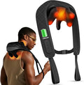 Cordless Neck Massager FSA Eligible HSA Store, Upgarded Deep Tissue Kneading Shoulder Massager with Heat, Electric Shiatsu Massager Pillow for Neck and Shoulder, Gifts for him her