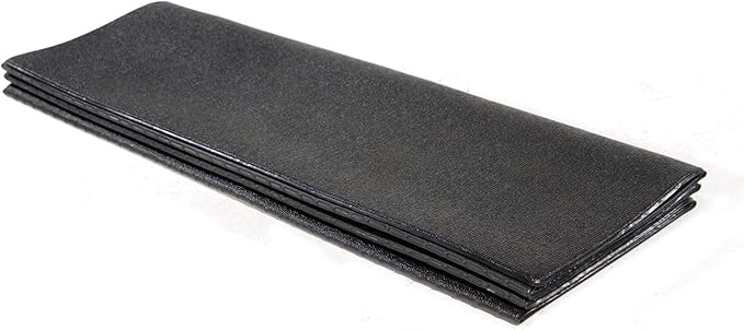 Stamina Fold-to-Fit Folding Equipment Mat (84-Inch by 36-Inch), Black
