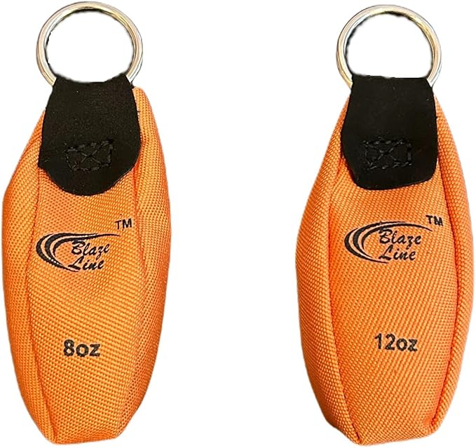 Blaze Line Hoola Fitness Hoop Adjustable Weight Bag 8oz and 12oz Pouch 2-Pack for Weight Loss, Fitness, Exercise and Workout