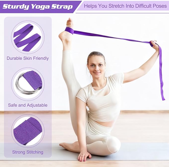 Pilates Equipment, Home Workout Pilates Ring Kit with Resistance Bands, 14'' Magic Circle, Mini Ball, Pilates Starter Kit for Strength, Toning and Flexibility, Workout Guide Included