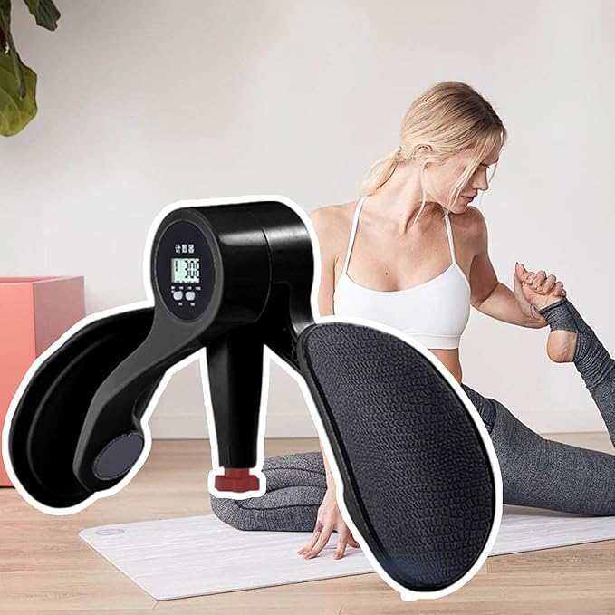 Hip Strength Training Equipment – Muscle Toning Gear, Fitness Assistant | Home Workout Device, Digital Thigh Exerciser with Smart Tracker for Glute Activation, Core Reinforcement, and Pelvic Floor