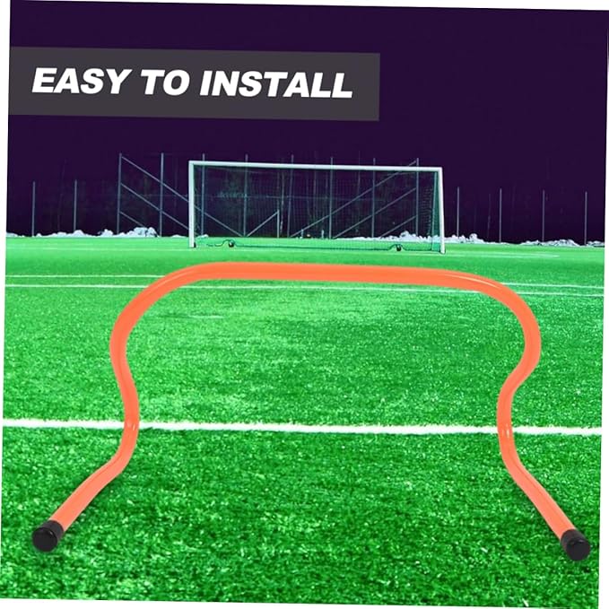 4pcs Agility Hurdles for Boys and Girls Wear-Resistant Training Equipment for Soccer Football and Athletics Speed Coordination and Core Strength Hurdles for Obstacle