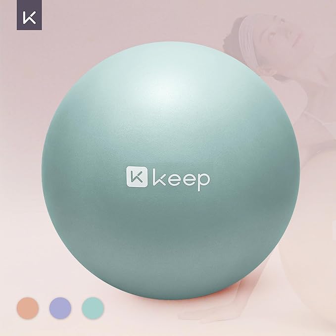 KEEP Exercise Ball Anti-Burst - Thickened Yoga Ball Pilates Ball for Physical Therapy, Fitness Ball for Workout, Core Strength and Physical Therapy