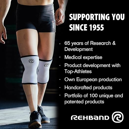 Rehband RX Wrist Support Power Max, 3-in-1 Neoprene Sleeve + Wrap for Strength Training, Protects during Kettlebell Training, stabilizes wrist, forearm protection, Colour:Carbon/Black, Size:Large