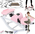 Rocking Stepper Side to Side Rock Stepper Side to Side Machine Rock Stepper Exercise Machine with Resistance Bands&Led Display, Low-Impact Home Workout Machine for Knees Joints Legs