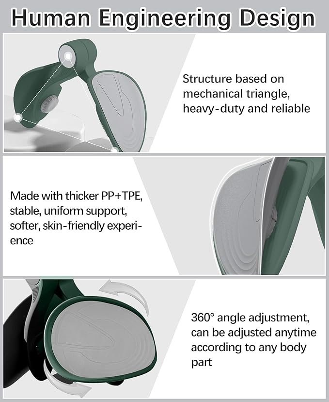 Thigh Exerciser Kegel Exerciser, Pelvic Floor Trainer, Kegel Trainer for Postpartum Rehabilitation, Trimmer Inner Thigh, Thigh Toner Workout,