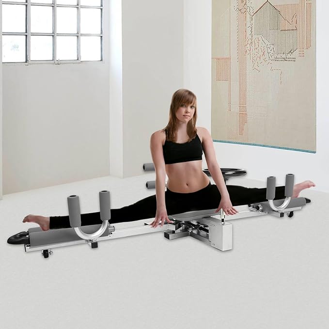 Leg Stretcher, 330.7lbs Heavy Duty Split Machine for Legs Stretching, 0-210° Degrees Adjustable Steel Frame Split Machine, Flexibility Leg Stretching Training Machine for Women & Men
