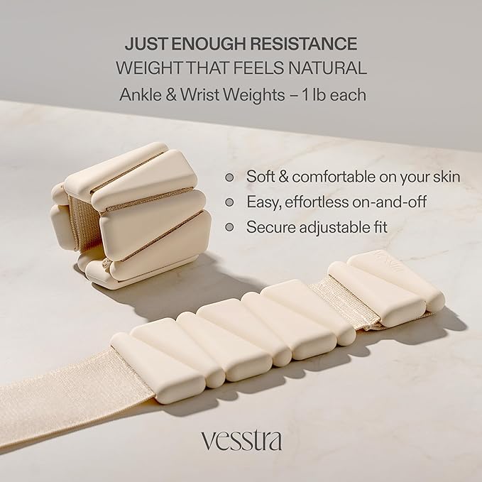 Signature Pilates Set - Complete Pilates Kit with Ring, Ball, Wrist and Ankle Weights & Resistance Bands for Home or Studio Workouts