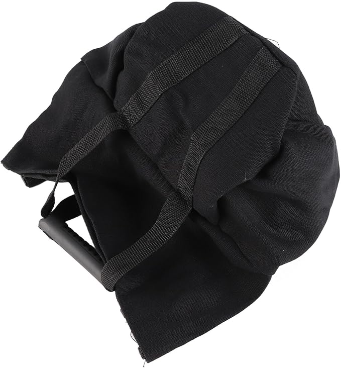 Empty Workout Sandbag with Handles, Fitness Sandbag for Weightlifting Training, Durable 16oz Canvas Power Bag with Ergonomic Grip for Home Gym Yoga Travel