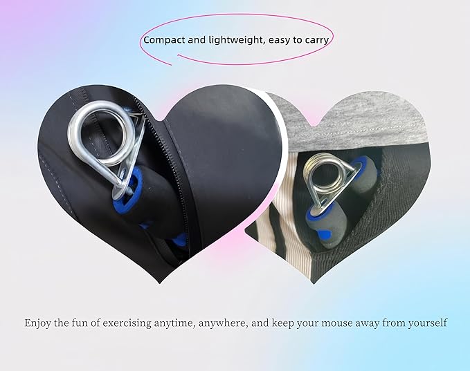 Grip Strengthener Set - 2 Soft Foam Hand Exercisers for Arthritis Relief, Carpal Tunnel & Strength Training | Portable Hand Grip for Men/Women, Home/Office/Travel | Rehab, Tendonitis, Stress Relief