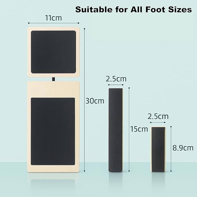 Ankle Balance Board for Physical Therapy & Recovery – Foot & Ankle Strengthener with Non Slip Surface, Single Leg Trainer for Sprains, Plantar Fasciitis, Mobility & Stability Training – Rehab & Workout Equipment