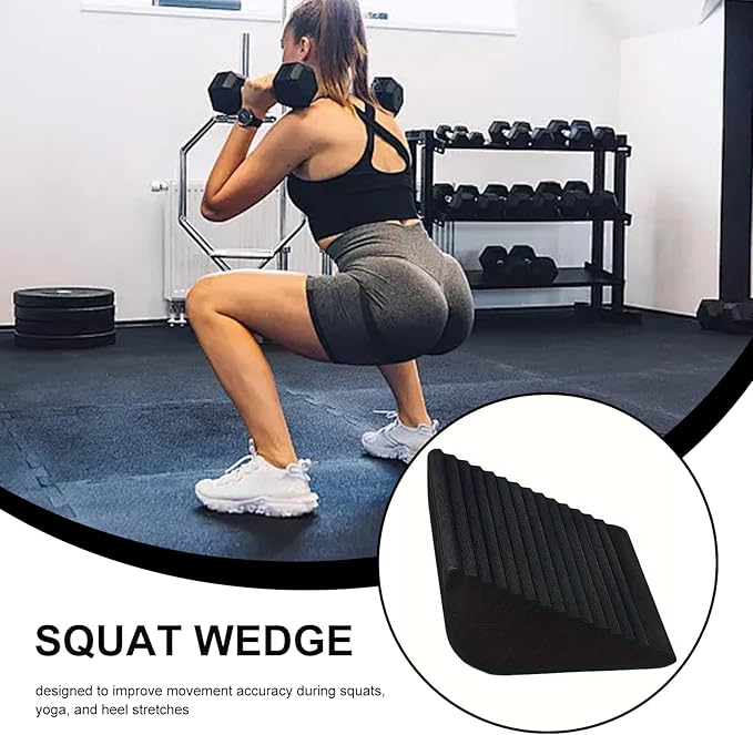Squat Wedges - Ergonomic Workout Raise Board - Squat Wedges Weightlifting | for Workout Fitness Pushup Weightlifting Gym Yoga Balance Training Women Men Teens