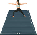 Foldable Wide & Large Yoga Mat – Cushioned, Compact & Easy to Store | 6mm & 8mm Thick | For Home, Gym, Travel, Yoga, Pilates & Floor Exercises