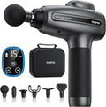 RENPHO Active C4 Massage Gun, Percussion Deep Tissue Muscle Massager for Athletes Men Women, FSA Approved, Electric Handheld Neck Massager Gun for Pain Relief Relax 6 Massage Head, HSA