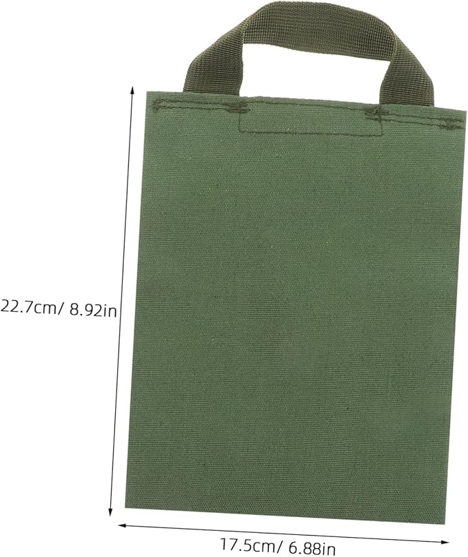 Kisangel 2kg Weighted Sandbag for Fitness and Yoga Canvas Training Bag with Weight and Handle for Dance Muscle Training and Balance Exercises