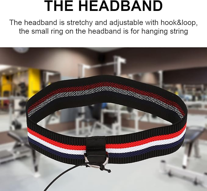 Boxing Reaction Punching Ball for Adults, Ball Headband for Reflex Training, Boxing Reflex Balls Set, Multi Functional Boxings Training Balls for Muay Karate (E305-H04)