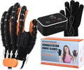 Rehabilitation Robot Gloves for Stroke Recovery Hemiplegia Finger Hand Function Rehabilitation Therapy Arthriti Glove (Left Hand, XL)