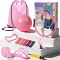 13 PCS Pilates Kit for Women,Pilates Kit for Home Workouts, Pilates Equipment Ring and Ball Set, Home Pilates Workout Kit, Pilates Starter Kit for Women at Gym Studio Travel