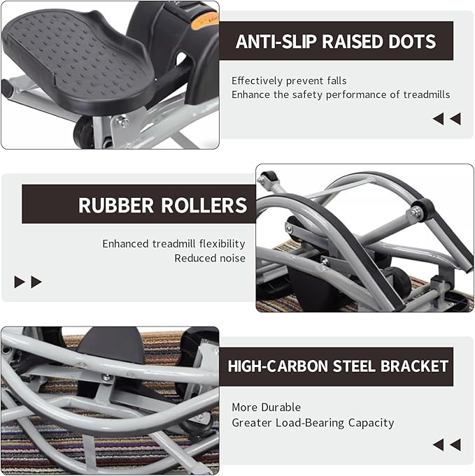 Stepper Rock Stepper Steppers for Exercise at Home Stepper Machine Side-to-Side Rock Stepper with Non-Slip Mat & Digital Display Top Choice for Home Workouts