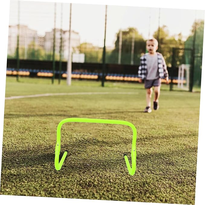 UPKOCH Convenient Agility Hurdles for Football Training Lightweight Height Levels for Boys and Girls Speed and Skill Development
