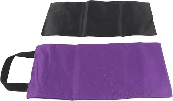 Yoga Sandbag Weighted Sand Bags Sandbags for Fitness 3 Colors Zippered Design Oxford Cloth Rollable Foldable Training Bag for Yoga Fitness Thin Arms Legs Workout