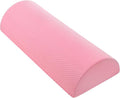 PartyKindom Muscle Relaxation Roller Half Foam Roller for Back and Core Stability Yoga Accessory Lightweight Balance Training Tool for Fitness and Exercise