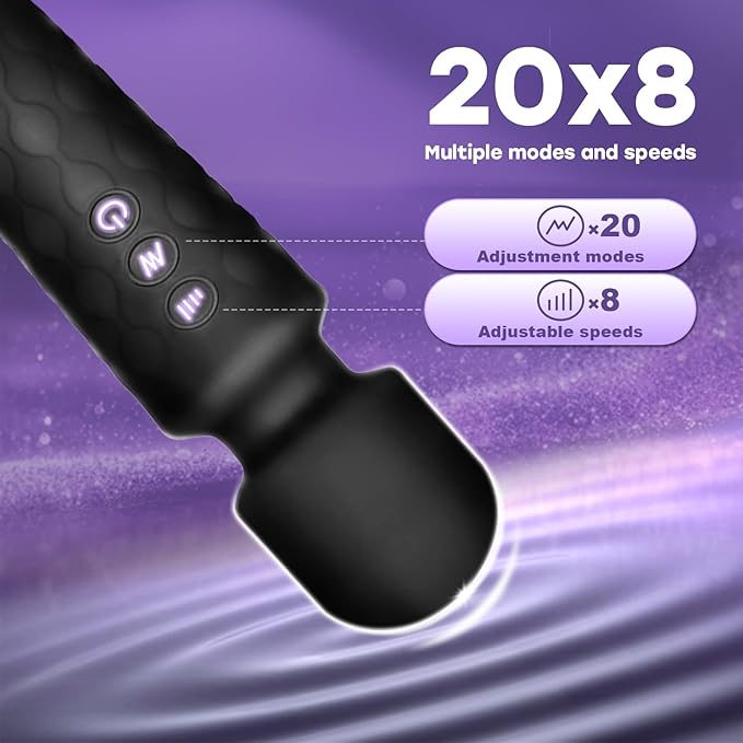 SGWGSMD] Mini Multi-Frequency Massager Portable Wireless Shoulder, Neck & Back Massager - Relieves Fatigue - Rechargeable Long Battery Life - Ideal for Office, Home, Fitness & Recovery - Pale Black
