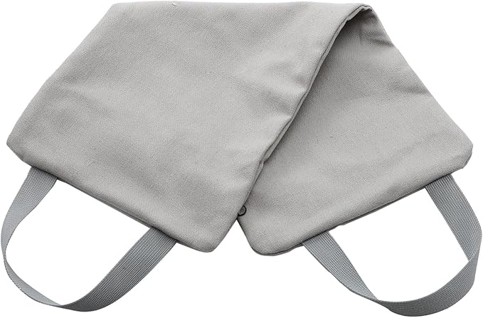 balacoo Fitness Training Sandbag Durable Exercise Sandbag with Handles for Weightlifting Yoga and Muscle Building Versatile Sand Weighting Bag for Home and Gym Workouts Gray