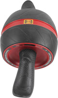 Ab Roller Wheel Exercise Wheel for Core Workout with Auto-rebound Function, Home Fitness Equipment for Men and Women, Gray and Red Random Color, Abdominal Strength Training Tool