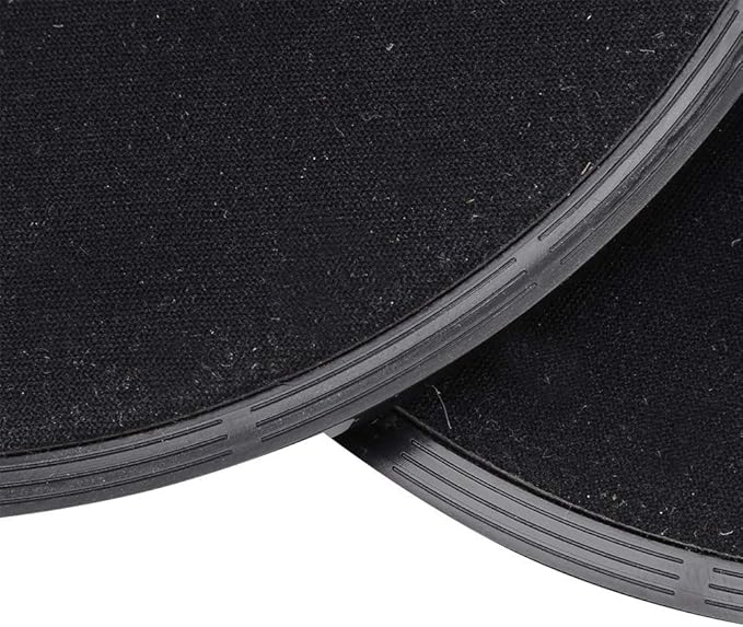 2Pcs Exercise Sliding Discs, Full Body Workout Core Slider Gym, Fitness Disc for Wood Carpet Rug Tile