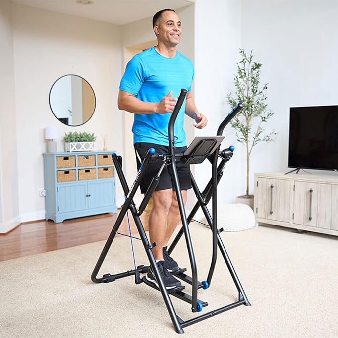 Gazelle Tony Little Total Body Fitness Workout Exercise Elliptical Glider Supports 250-300lbs with Low-Impact Design for Home Gym